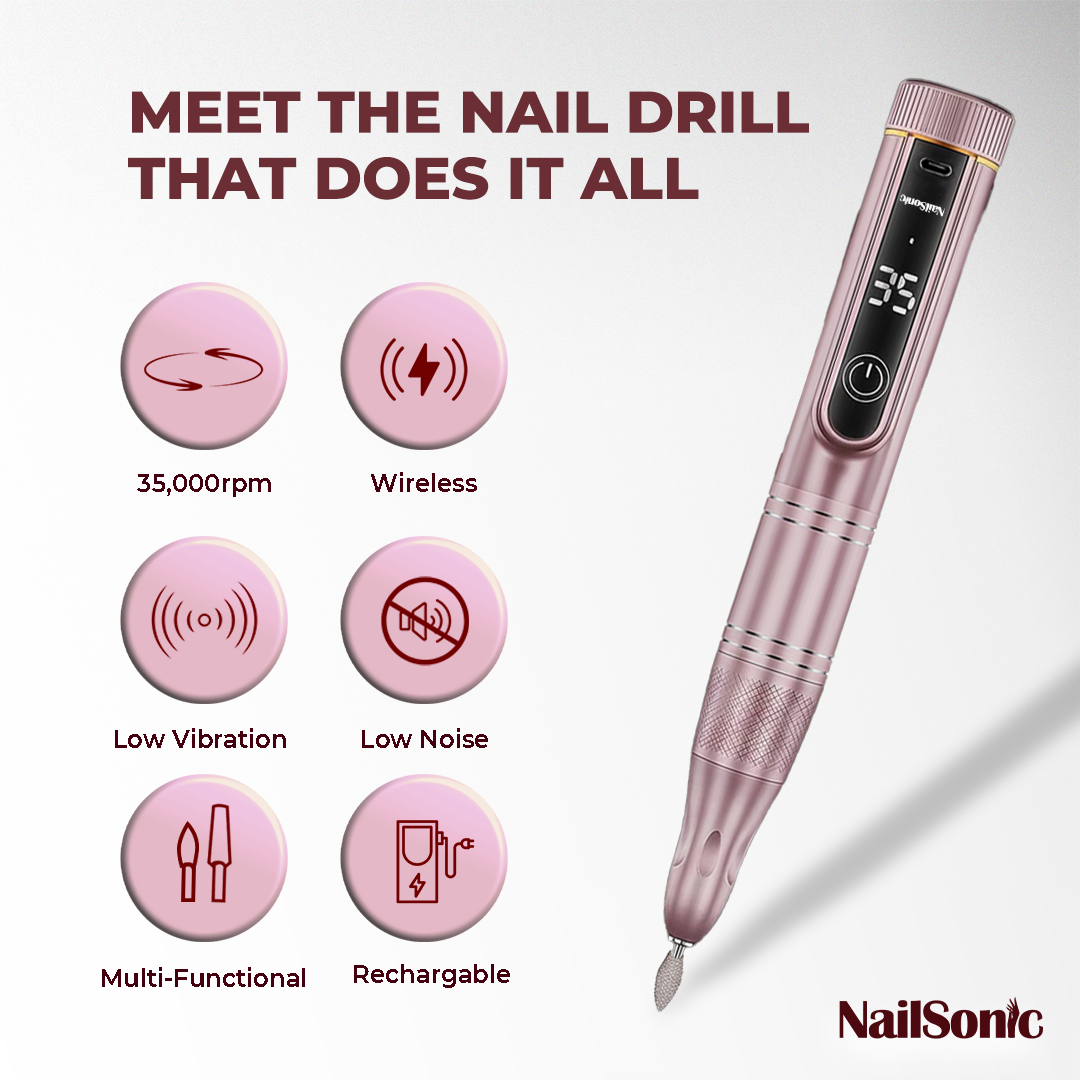 NailSonic Electric Nail Drill Pen