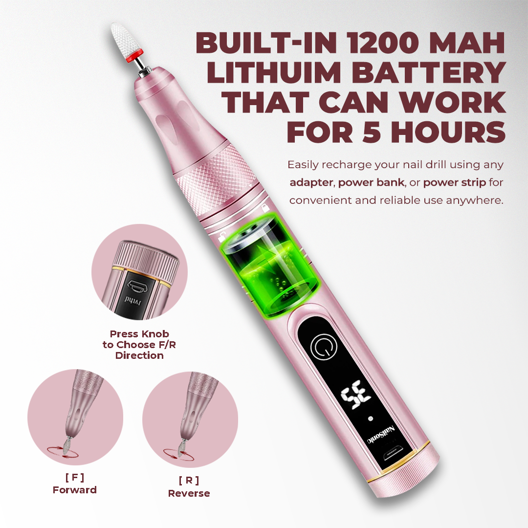 NailSonic Electric Nail Drill Pen